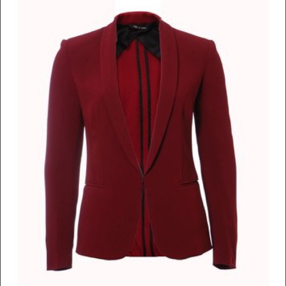 Rag & Bone Red Blazer - Picture 1 of 8